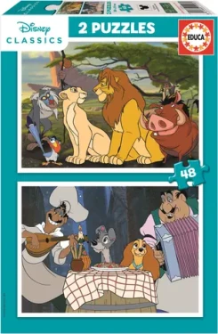 EDUCA Puzzle Disney Zvířata