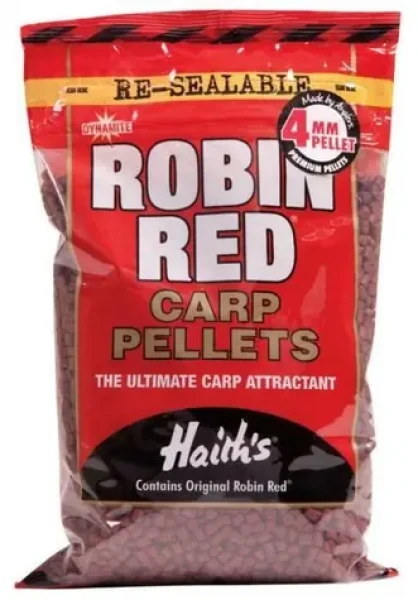 Dynamite Baits Pelety Robin Red Not Drilled Pellets 900g 4mm (DY080)
