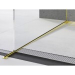 MEXEN - Line-B spádová lišta pro sklo 180 cm levá, zlato 185004180L