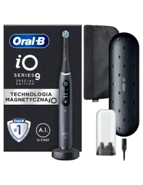 Oral-B iO9 Special Edition černá / Elektrický zubní kartáček / cestovní pouzdro (iO9 Black)