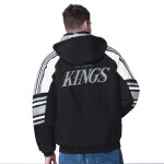 Starter Pánská bunda Los Angeles Kings NHL Vintage Frontier Hooded Jacket Velikost: L