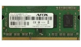 AFOX 8GB (1x8GB) 1600 MHz / Operační paměť SO-DIMM / DDR3L / 1,35 V (AFSD38BK1L)