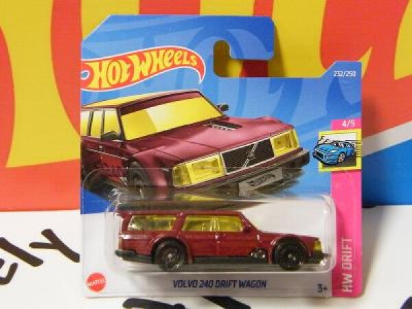 1/23 - VOLVO 240 DRIFT WAGON - Hot Wheels