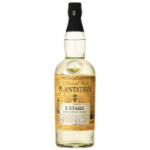 Plantation White 3 stars 41,2% 1 l (holá láhev)