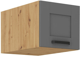 Horní skříňka Luna 40 NAGU-36 1F Barva korpusu: Dub artisan, Barva dvířek: Dust Grey