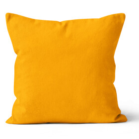 Mikroplyšový povlak na polštář 40x40 cm Hořčicový