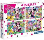 Puzzle Minnie/2x20 + 2x60 dílků - Clementoni