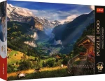 TREFL Puzzle Premium Plus Photo Odyssey: Lauterbrunnen, Švýcarsko
