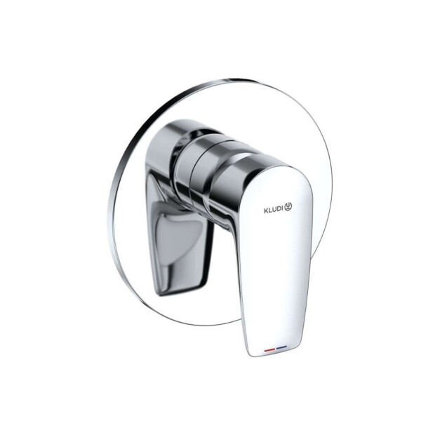 KLUDI - Pure&Solid Sprchová baterie pod omítku, chrom 347550575