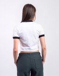 Tričko Carhartt WIP W' S/S Reminiscing Ringer T-Shirt White heavy stone wash