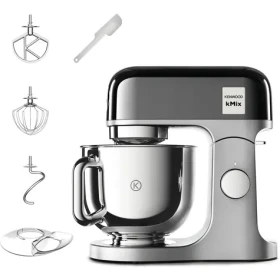 Kenwood kMix KMX760BC stříbrná/černá / Kuchyňský robot / 1000 W / 5 l / nerezová mísa / planetární mísení (0W20011396)