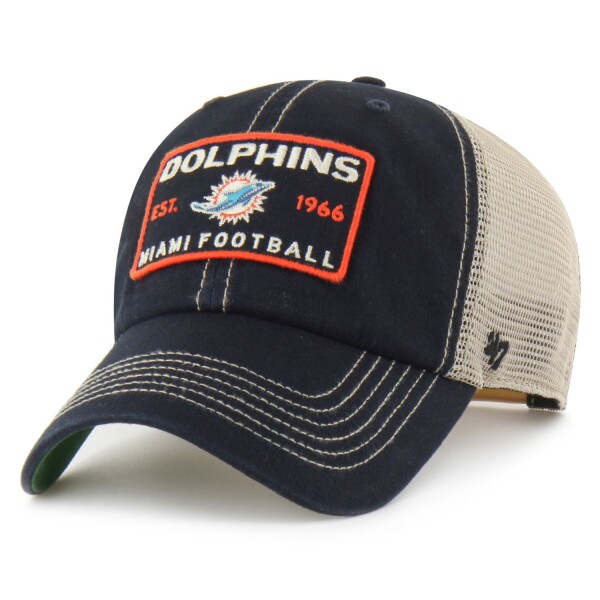 47 Brand Pánská kšiltovka Miami Dolphins NFL Wabash 47 Clean Up