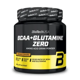 BioTech BCAA + Glutamine Zero 480 g orange (14801)