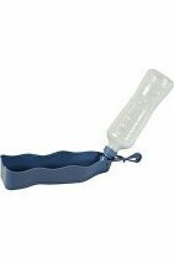 Lahev skládací BIVOUAK 450ml plast modrá Zolux