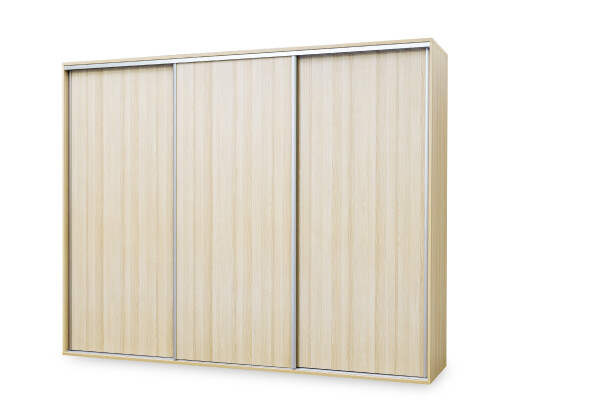 Nábytek Mikulík Skříň FLEXI 3 - 3x dveře plné ROZMĚR: (š/v/h) 280 x 220 x 65 cm