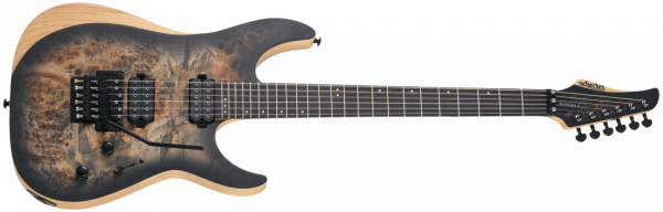 Schecter Reaper-6 FR Satin Charcoal Burst