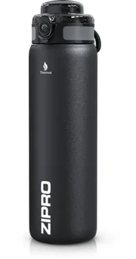ZIPRO Termoláhev 1000 ml z nerezové oceli černá (15248430)