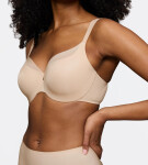 Dámská podprsenka BMU Illusion Curve W01 - BROWN ecru 00NZ - TRIUMPH NUDE BEIGE 80F