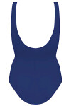 Dámské jednodílné plavky Fashion 7 1006V 17 - SELF tmavě modrá 4XL