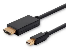 MicroConnect kabel Mini DisplayPort 1.2 (M) - HDMI (M) 2m černá / 4K (MDPHDMI2B-4K)