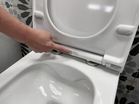 GEBERIT DuofixBasic s matným tlačítkem DELTA21 + WC MYJOYS MY1 + SEDÁTKO 458.103.00.2 21MA MY1