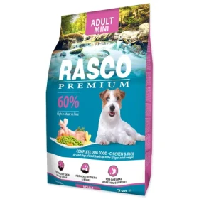Rasco Premium Adult Mini kuře s rýží 7kg / Granule pro dospělé psy (1704-10315)