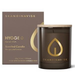 Skandinavisk HYGGE 65 g - SKANDINAVISK Vonná svíčka ve skle HYGGE Gold (útulno) 65 – speciální edice g, hnědá barva, sklo