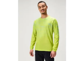 Endura LTD Marble Printed pánský dres dlouhý rukáv Lime Green vel. L