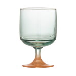 Bloomingville Sklenice na vodu Signe Multi 300 ml, zelená barva, sklo