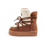 D.Franklin dámské zateplené zimní boty hnědé dámské 40