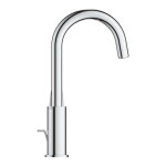 GROHE - Start Edge Umyvadlová baterie s otočným výtokem a výpustí, chrom 24201001