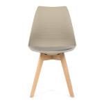 Židle jídelní, cappuccino plast, CT-X7055 CAP
