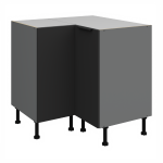 Spodní rohová skříňka Aria ANT 90x90 DN 2F BB Barva korpusu: Antracit, Barva dvířek: GR - Graphite AFM