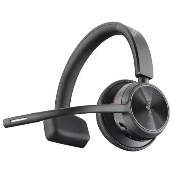 Poly Voyager 4310 MS černá / Bezdrátová náhlavní souprava / mikrofon / jedno sluchátko / Bluetooth / USB-A (218470-02)