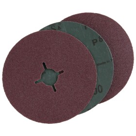 FESTA 22162 Kotouč fibrový, 125mm, P 80, sada 3ks