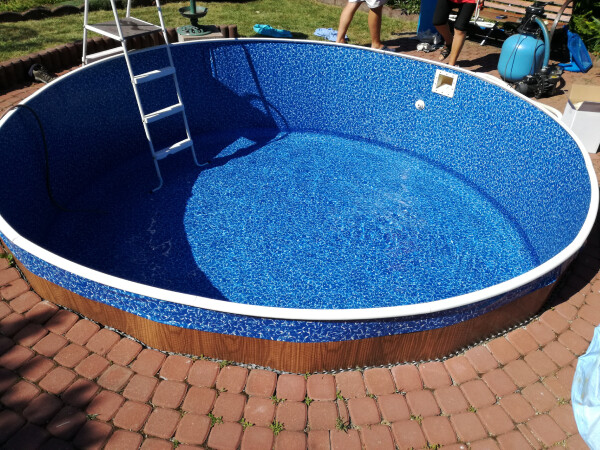 Crystalpool Výměna fólie u nadzemních bazénů(průměr 3,6m) C14511L