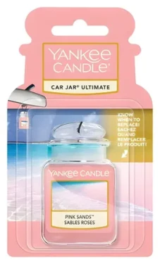 Yankee Candle Car Jar Ultimate Pink Sands / Vůně do auta / gel k pověšení / 6 ml (1723597E)
