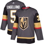 Adidas Pánský Dres Vegas Golden Knights #5 Deryk Engelland adizero Home Authentic Player Pro Velikost: L, Distribuce: USA