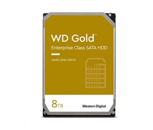WD GOLD WD8005FRYZ 8TB, SATA III 3.5", 256MB 7200RPM, 267MB/s, CMR, Enterprise EDF_8100557