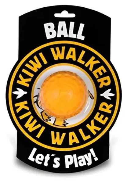 Kiwi Walker Plovací míček oranžová / Hračka pro psy / TPR pěna / 7 cm (TPR-222)
