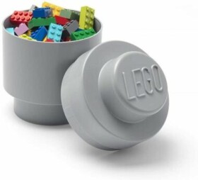 LEGO 40301740 Room Copenhagen Storage Brick 1 round šedá