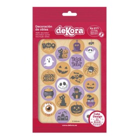 Dortisimo Dekora jedlé obrázky Halloween (20 koleček)