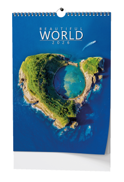 Nástěnný kalendář 2026 Baloušek - Beautiful world