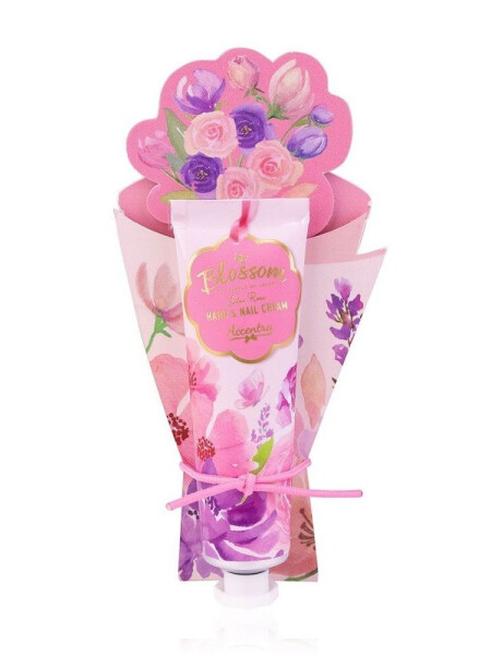 Set péče o ruce Blossom s pilníkem v dárkové krabičce - růžová