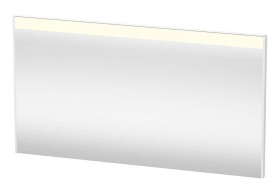 DURAVIT - Brioso Zrcadlo s LED osvětlením 70x129x5 cm, lesklá bílá BR7005022220000