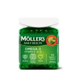 Omega-3 Double - Möller‘s (112 kaps.) (73420-1-112caps)