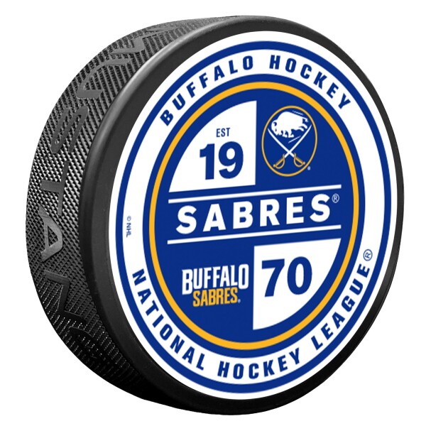 Mustang Puk Buffalo Sabres NHL Checker