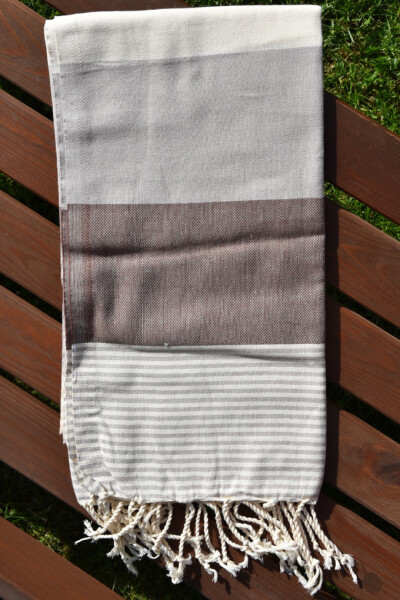 Peshtemal osuška Rainbow Béžová