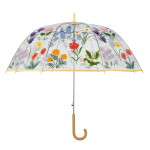 Rifle Paper Co. Deštník Garden Study Ø 130 cm, dřevo, plast