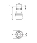 DEANTE - Dvoufunkční perlátor ANN_061K